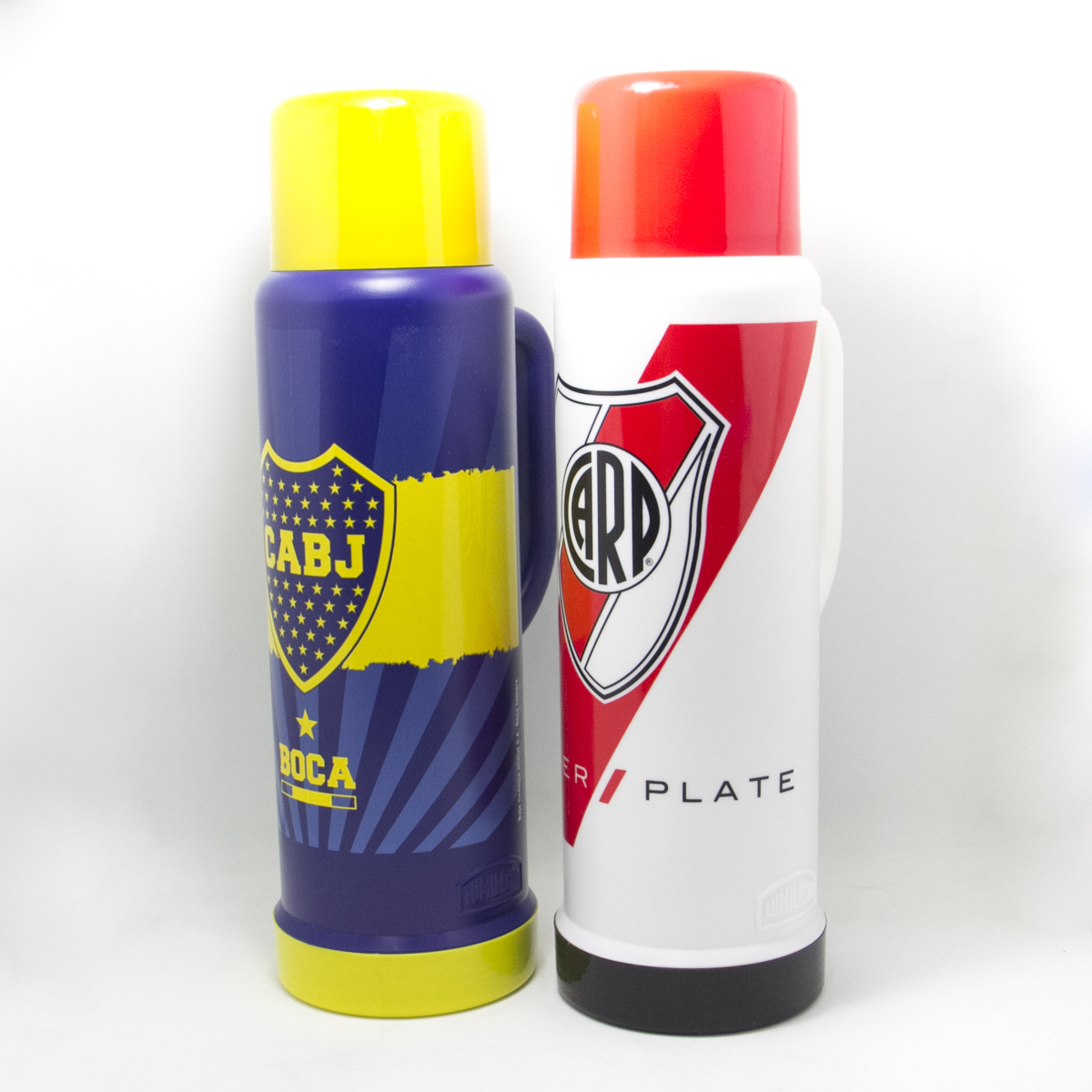 Termo River Plate Lumilagro - plastico/vidrio - 1lts