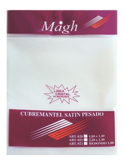 Cubre Mantel Satin 2.20x1.40mts magh