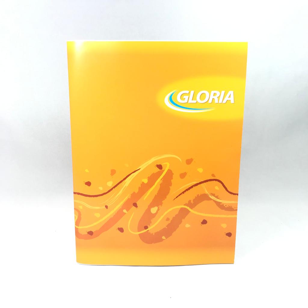 Cuaderno tapa flexible 48 hojas Gloria