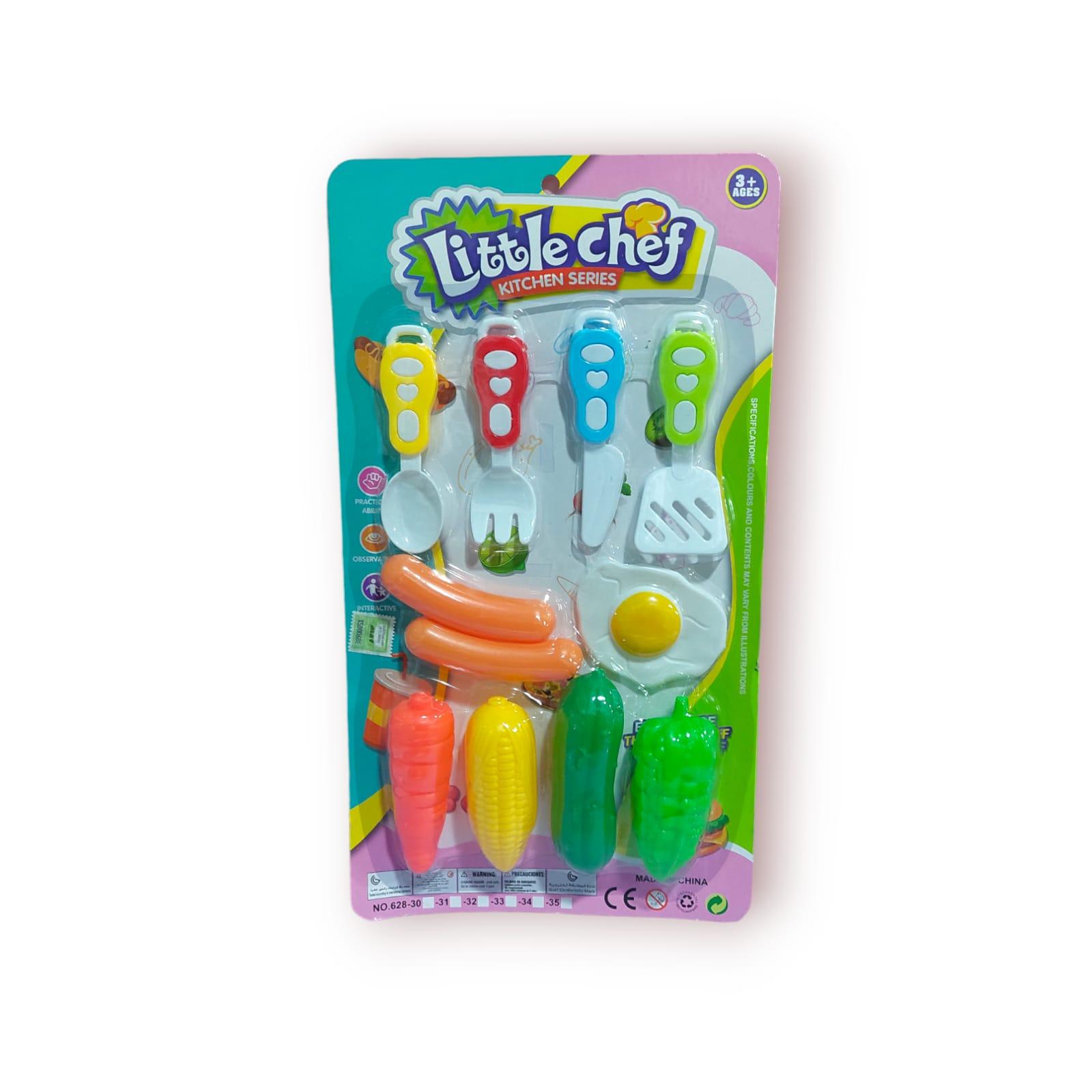 JUEGO DE COCINA X11 PIEZAS - EN BLISTER- 19X35CM