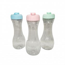 JARRA PLASTICA CON TAPA Y PICO VERTEDOR 1.1LTS