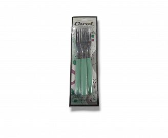 TENEDOR CAROL- X3 - 19CM - COLOR VERDE