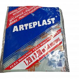 MANTEL PLASTICO 1.20 X 2.00