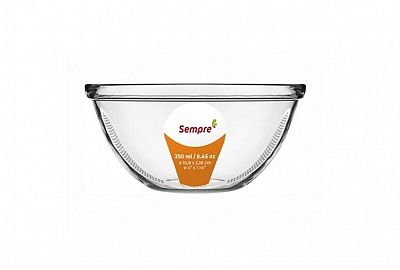 ENSALADERA/BOWL 250CC VIDRIO LINEA SEMPRE