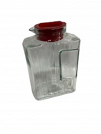  JARRA VIDRIO 1.5LT CON TAPA PLASTICA